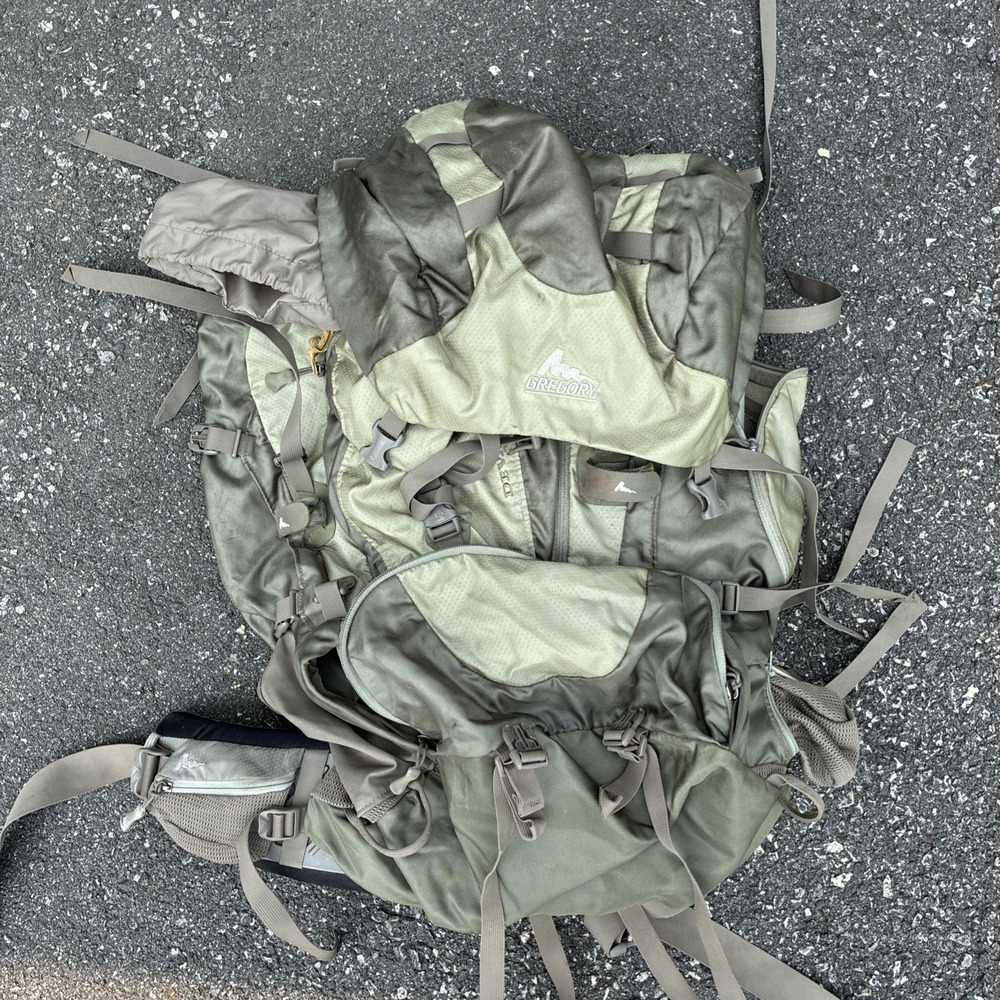 Gregory Deva 70L Backpack Rucksack Hiking Travel Grey Colorway!